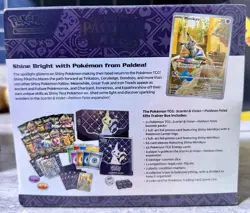 Pokemon TCG SEALED Pokemon Center Paldean Fates Elite Trainer Box ETB NM - Image 2
