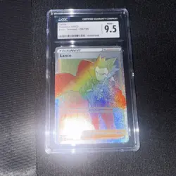 Lance 206/195 Pokemon TCG Silver Tempest Rainbow Full Art - Image 1