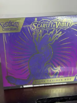 Pokemon Scarlet & Violet Base Set Elite Trainer ETB Miraidon Box Sealed - Image 1