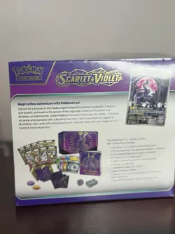 Pokemon Scarlet & Violet Base Set Elite Trainer ETB Miraidon Box Sealed - Image 3