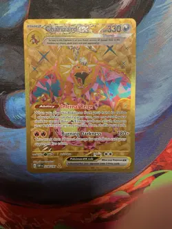 Pokemon TCG 2023 SV03 Obsidian Flames Charizard EX 228/197 - Image 1
