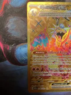 Pokemon TCG 2023 SV03 Obsidian Flames Charizard EX 228/197 - Image 3