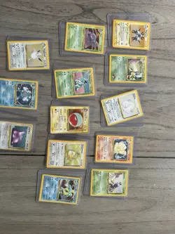 Lot Of 13 1999 WOTC Pokemon Holographic Lot - Various Conditions - Image 1