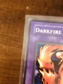 YuGiOh LP The Legends of Blue Eyes White Dragon Darkfire Dragon (Rare) #LOB-019 - Image 2