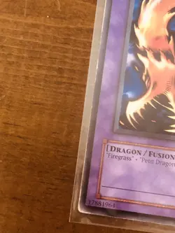 YuGiOh LP The Legends of Blue Eyes White Dragon Darkfire Dragon (Rare) #LOB-019 - Image 3