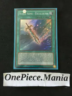 Yu-Gi-Oh! Noble Arms - Excaliburn SHSP-EN088 1st Super Rare - Image 1