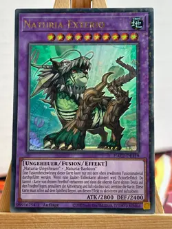 Naturia Exterio HAC1 DE119 DT Ultra Rare DE NM YUGIOH - Image 1