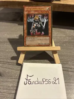 Yu-Gi-Oh! D.D. Warrior Lady GLD1-EN015 FR015 Limited Ed. Gold Rare Format Goat ! - Image 1