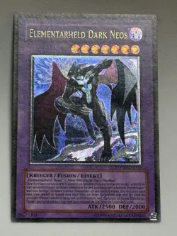 Yu-Gi-Oh! Elementarheld Dark Neos POTD-DE033 Ultimate Rare Deutsch - Image 4