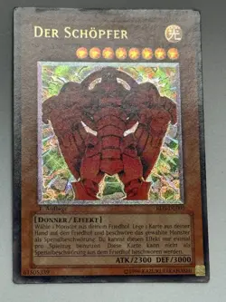 Yu-Gi-Oh! Der Schopfer RDS-DE005 Ultimate Rare 1. Auflage Deutsch - Image 4