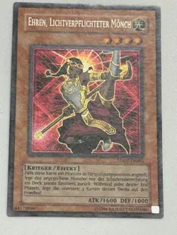 Yu-Gi-Oh! Ehren, Lichtverpflichteter Monch LODT-DE082 Secret Rare OG Print - Image 5