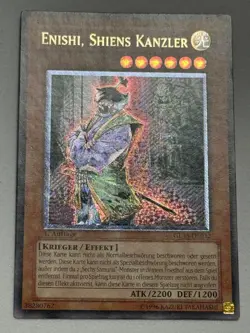 Yu-Gi-Oh! Enishi, Shiens Kanzler GLAS-DE032 Ultimate Rare 1. Auflage Deutsch - Image 5