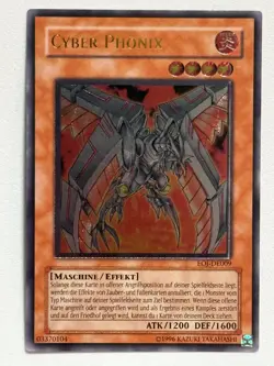 Yu-Gi-Oh! Cyber Phonix EOJ-DE009 Ultimate Rare Deutsch - Image 3