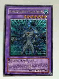 Yu-Gi-Oh! Elementarheld Aqua Neos POTD-DE031 Ultimate Rare Deutsch - Image 1