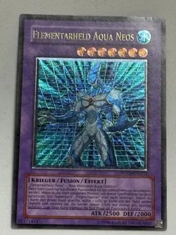 Yu-Gi-Oh! Elementarheld Aqua Neos POTD-DE031 Ultimate Rare Deutsch - Image 4