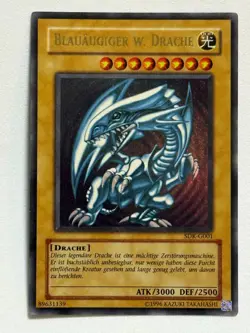 Yu-Gi-Oh! Blauaugiger W. Drache SDK-G001 Ultra Rare Deutsch - Image 3