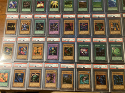 YuGiOh - LOB 1st Edition PSA 8-9 Set | Leg. o. Blue Eyes OG Vintage Eng NM-MT #7 - Image 5