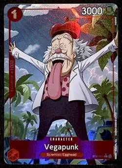 One Piece Vegapunk (ST21-013/33) Starter Deck 21 EX Gear 5 NM FOIL Parallel SP - Image 1