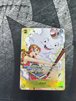 Zeus (Alternate Art) OP11-106 A Fist of Divine Speed Foil One Piece - Image 1