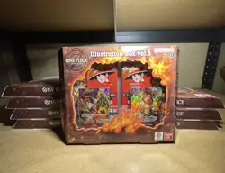 One Piece Illustration Box Vol 5 SEALED LOT x8 - Image 1