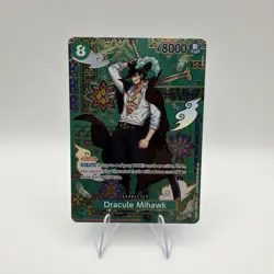 One Piece: Dracule Mihawk - OP12-030 (SP) - The Azure Sea’s Seven (OP14) - Image 1