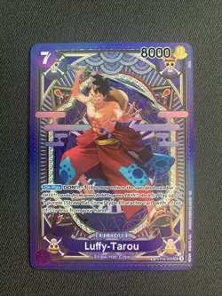 One Piece TCG A Fist of Divine Speed Luffy-Tarou ST18-005 SP English [NM] - Image 1