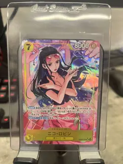 US SELLER Nico Robin Alt Art EB03-055 SR Heroines Edition One Piece CCG JP - Image 1