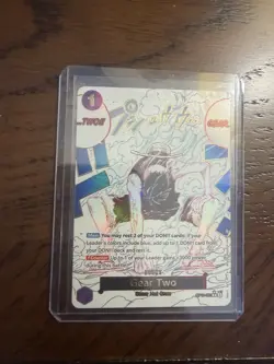 One Piece Gear Two Alt Art OP11-080 R a Fist of Divine Speed English - Image 5