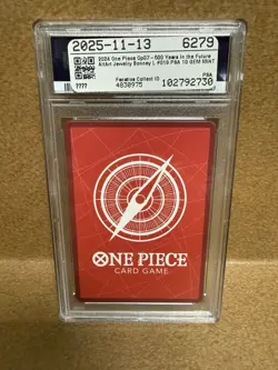 2024 One Piece PSA 10 Gem Mint Jewelry Bonney OP07 Alternate Art #019 - Image 2