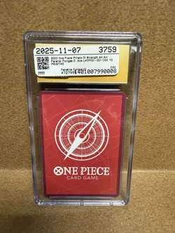Portgas.D.Ace Alternate Art OP03-001 Pillars of Strength CGC 10 PRISTINE - Image 2