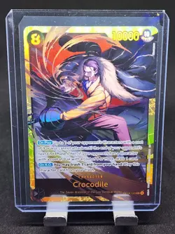 Crocodile OP14-120 Foil OP14 Bandai Character English One Piece Card Game - Image 1