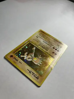 Pokemon 1997 Hitmonlee LV.30 Fossil Card WOTC Holo LP Condition Japanese Rare - Image 5