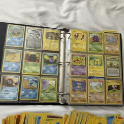 Pokemon Card TCG EX Dragon 200+ Card Lot - Vintage 2003 E Reader Old Binder - Image 3