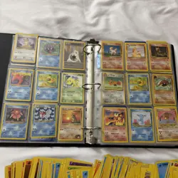 Pokemon Card TCG EX Dragon 200+ Card Lot - Vintage 2003 E Reader Old Binder - Image 4