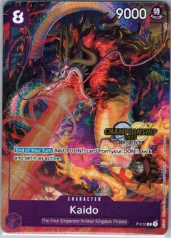 Kaido (CS 2023 Celebration Pack) P-010 English - One Piece Card - NM - Image 1