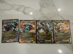 Pokemon EX Lot - Black Kyurem EX & White Kyurem EX (4 Cards) - Holo BW ERA - Image 1