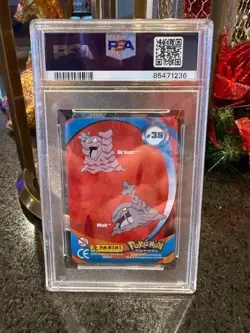 2004 POKEMON ADVANCED Grimer / Muk ACTION CARDS LENTICULAR • PSA 9 - POP 3 - Image 3