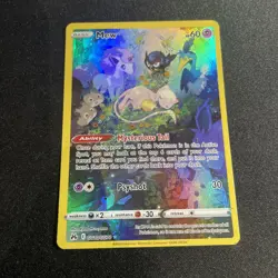 Pokemon Mew TCG Ultra Rare Holo Card Crown Zenith: Galarian Gallery #GG10/GG70. - Image 1
