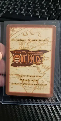 BANDAI One Piece Hyper Battle C535 HOLO FOIL SCARCE EARLY CARD VINTAGE - Image 2
