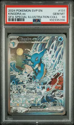 Kingdra ex 131 Sv: Scarlet & Violet Promo Cards Holo, PSA 10 - Image 1