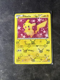 Pikachu - RC7/RC25 - Pokemon Legendary Treasures Radiant Collection Card MP - Image 1
