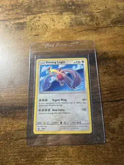 Pokemon TCG Shining Lugia SM82 2017 Black Star Promo Holo Card - Image 1