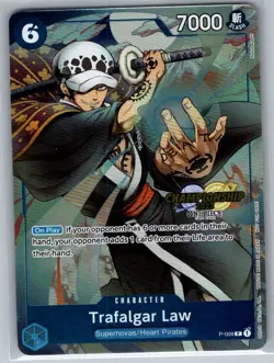 Trafalgar Law (CS 2023 Celebration Pack) P-009 English - One Piece Card - NM - Image 1