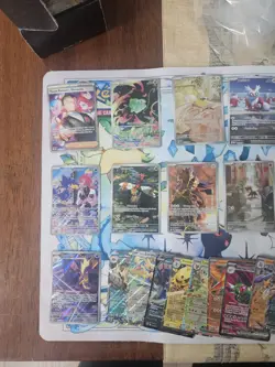 Huge lot (50) of Pokemon EX Cards Phantasmal Flames Mega Evolution Box Topper - Image 2