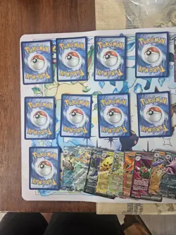 Huge lot (50) of Pokemon EX Cards Phantasmal Flames Mega Evolution Box Topper - Image 5