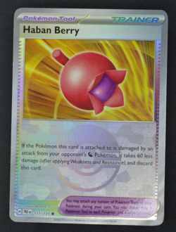 Haban Berry 111/131 [Poke Ball] Pokemon Prismatic Evolutions card - Image 1