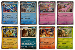 Pokemon TCG: Prismatic Evolutions Costco Cosmos Holo Promo Cards Full Set Of 8 - Image 1