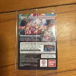 One Piece Monkey D. Luffy College Basketball US Voyage Gonzaga Promo Card - Image 2