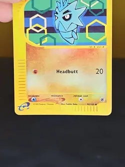Pokemon 2002 Expedition Reverse Holo Pupitar, Card #90/165 - Image 4