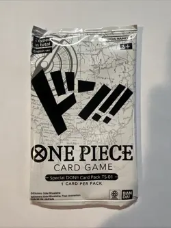 One Piece TCG Special DON!! Card Pack TS-01 Sealed - Image 1